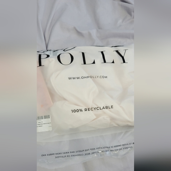 Brand New Oh Polly strapless dress Maxi Size 12 - Picture 11 of 11